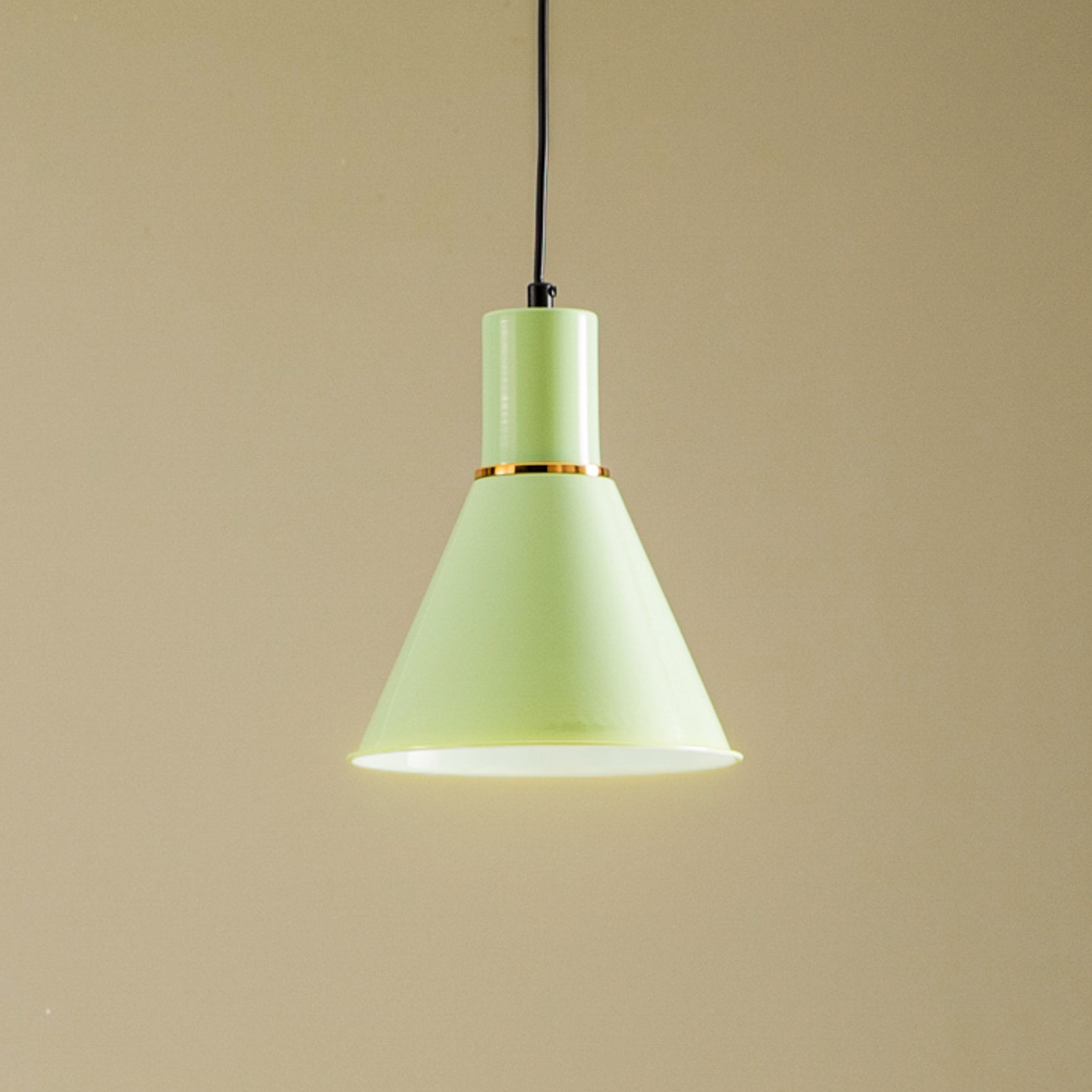 AV-4106-M22-GREEN pendant light in soft green